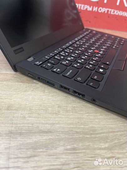 Компактный ноутбук Lenovo X280 i5-7th/8Gb/SSD