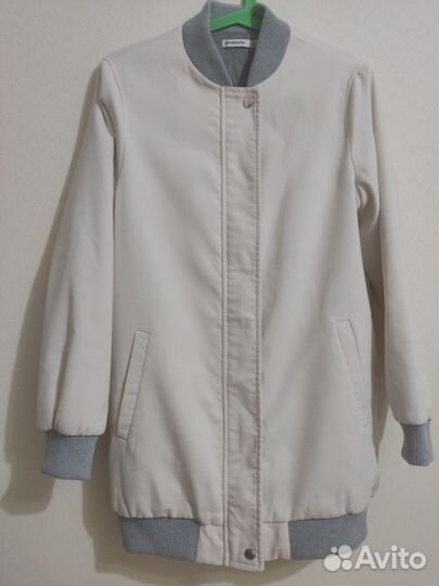 Куртка удлиненная бомбер демисезонная Stradivarius