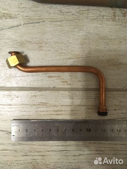 Трубки для воды и газа. Газовый котел