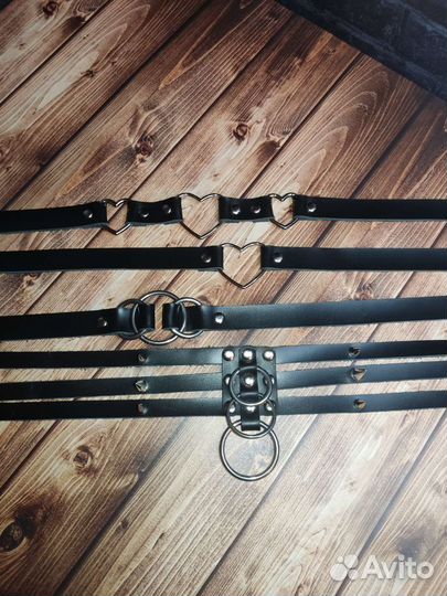 Чокер из кожи