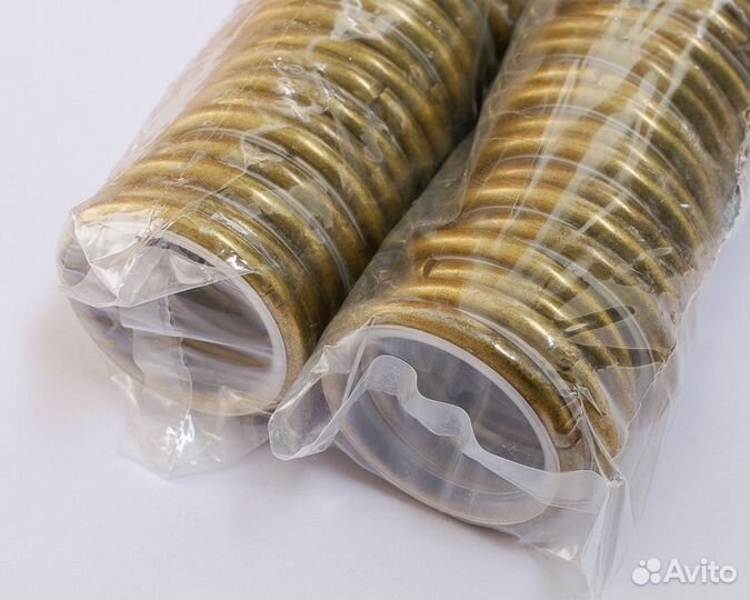 Кольца для карниза металлические 42шт(цвет бронза)