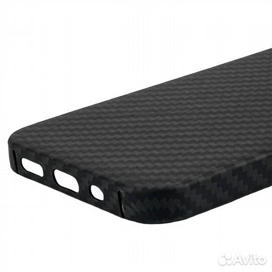 Чехол для iPhone 14 Pro Max Big Hole (карбоновый)