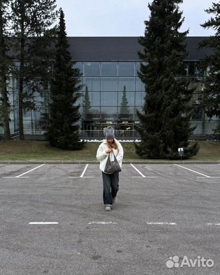 Сумка-шоппер из эко-кожи ручная работа