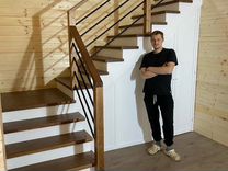 Изготовление и монтаж деревянных лестниц