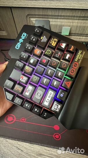 Игровая клавиатура для ETS2 и ATS баттонбокс