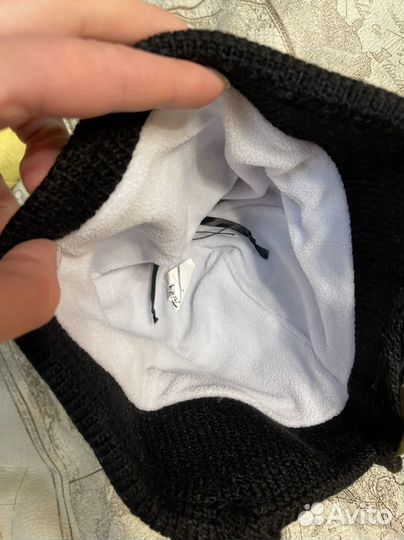 Шапка на флисе для мальчика