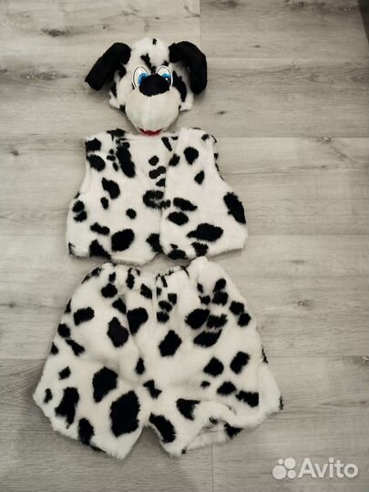 Новогодний костюм Далматинец на рост 92-98