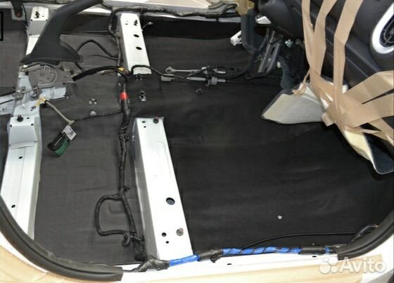 Шумоизоляция пола автомобиля от Шумoff