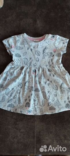 Одежда на девочку 6-9 месяцев