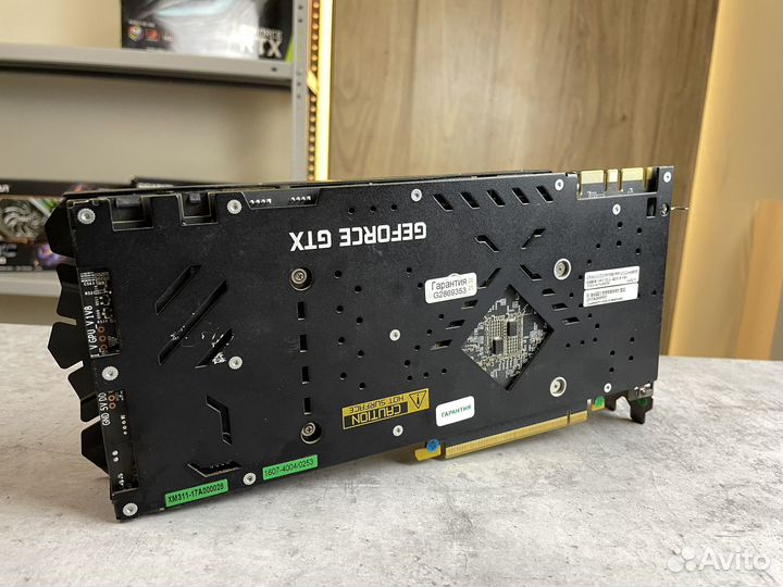 Видеокарта Nvidia GTX 1070 ti 8 gb KFA2