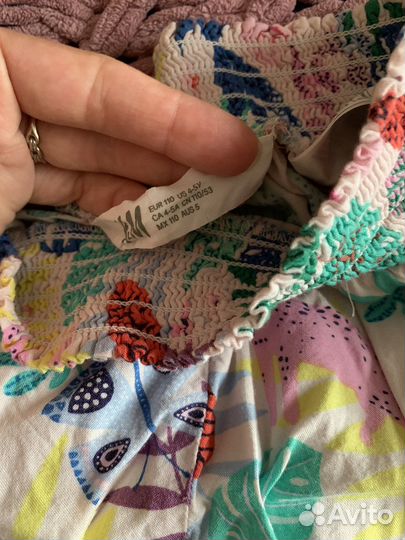 Пакет одежды летней на девочку 110 см