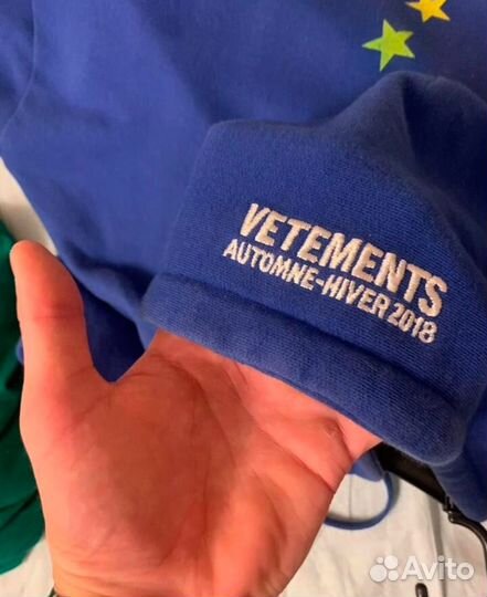 Vetements europe худи