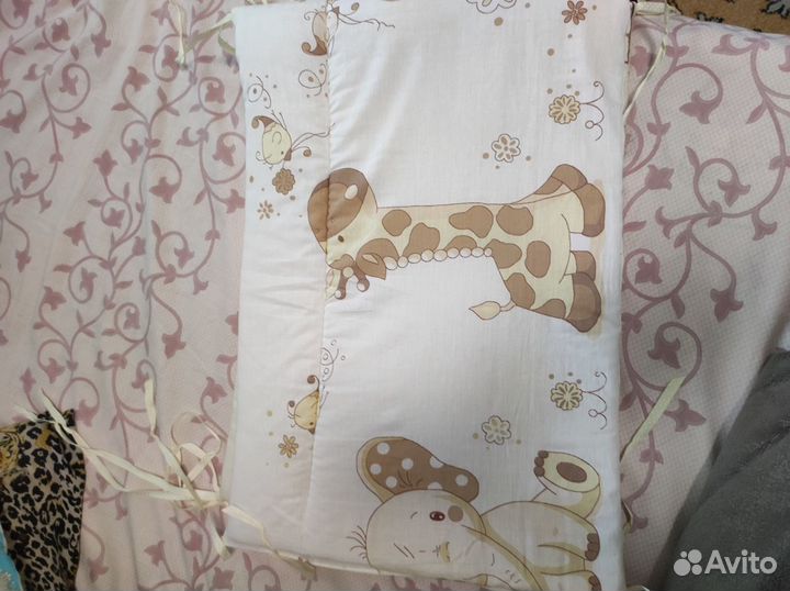 Бортики в детскую кроватку