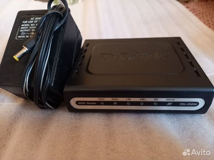 Маршрутизатор DSL-2520U