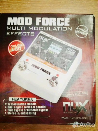 Гитарный процессор NUX