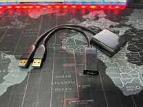 Адаптер grwibeou с USB 3,0 на hdmi совместимый с м