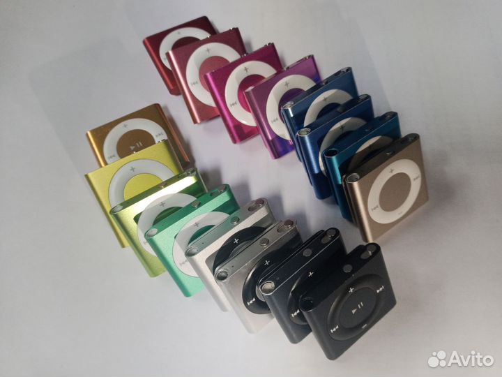 iPod Shuffle 4 разных цветов