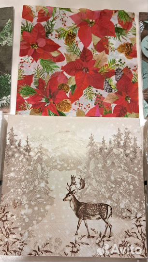 Салфетки HM, h&m, h and m для декупажа поштучно