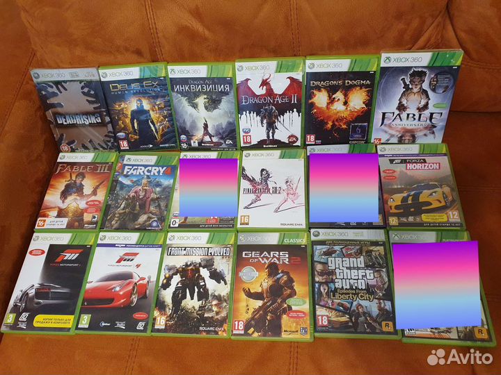 Игры PS2 xbox360 Vita Лицензионные