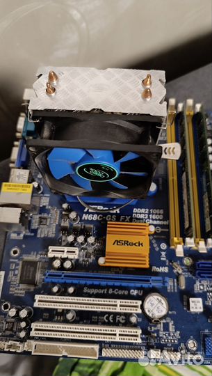 Amd fx 6300 + плата,озу, кулер