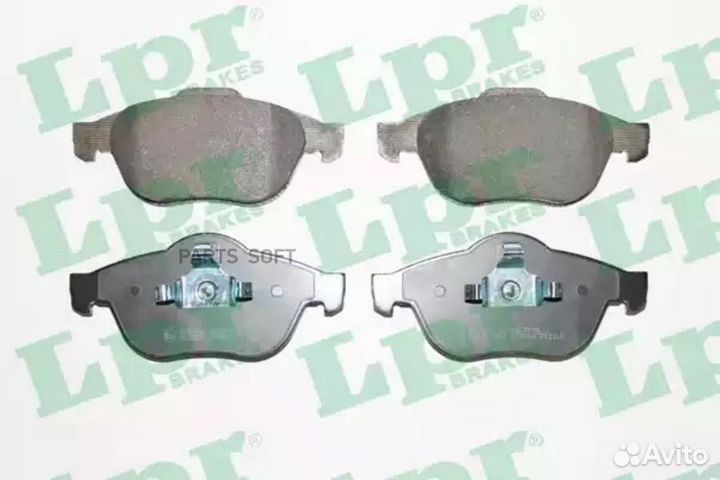 LPR 05P864 Колодки торм. дисковые