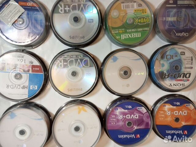 Новые диски DVD-R/DVD-RW
