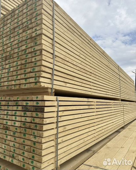 Доска обрезная 40х150х6