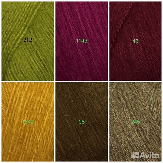 Мохер Премиум Пряжа Турция jina