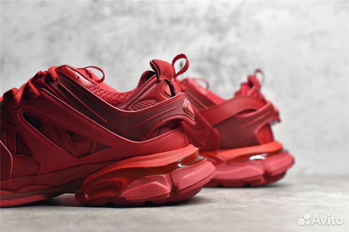 Balenciaga track red