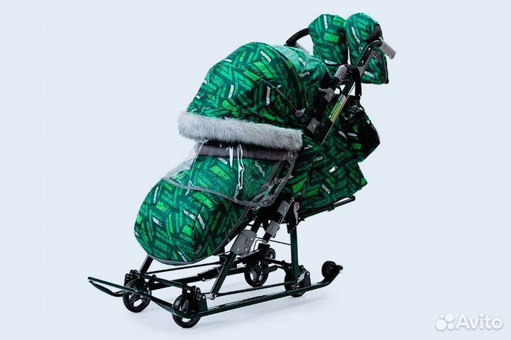 Санки-коляска Nika 7-8S