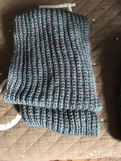 Комплект шапка и снуд