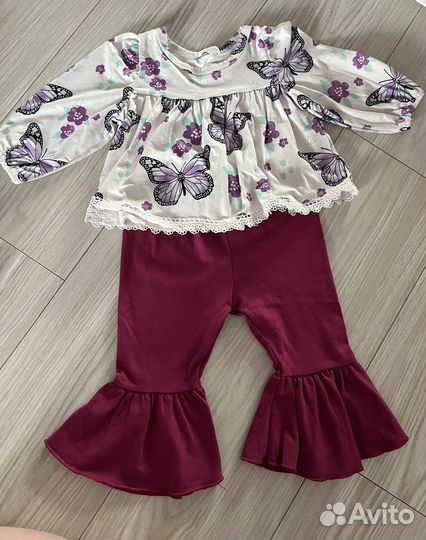 Пакет вещей на девочку 74-80