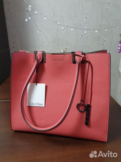 Сумка Calvin Klein (нат кожа, новая)