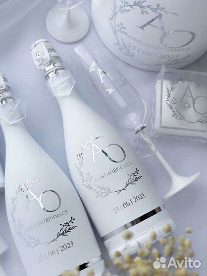 Свадебные аксессуары, фужеры, семейный очаг