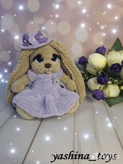 Плюшевая зайка