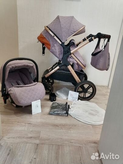 Коляска Belecoo 3в1(как с магазина)