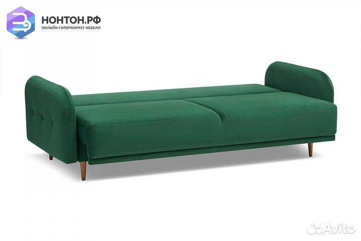 Диван книжка Париж изумрудный