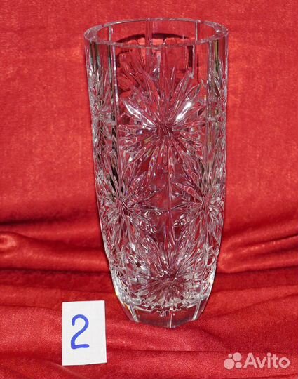 Вазы для цветов. Хрусталь
