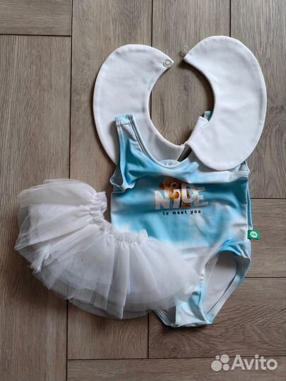 Купальник для девочки 92 Happy baby новый