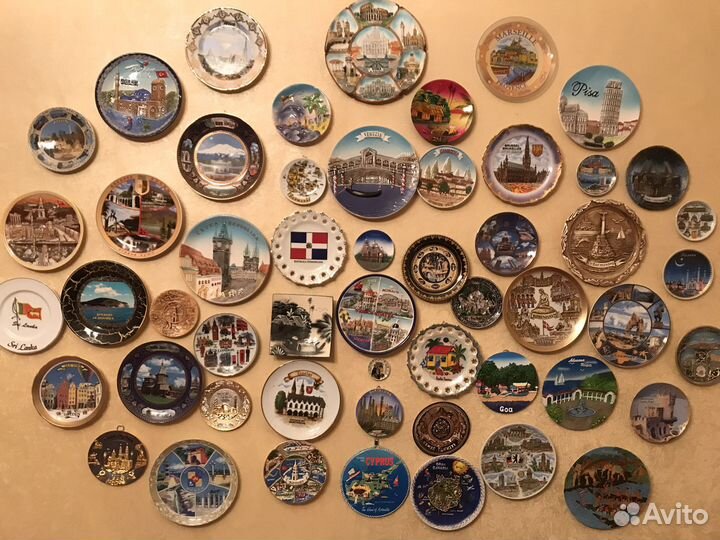 Коллекция настенных тарелок