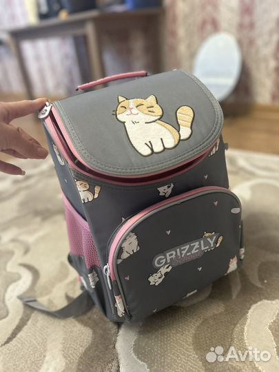Рюкзак школьный для девочки grizzly