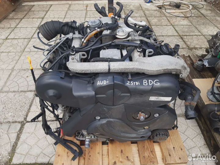 Двигатель 2.5 TDI BDG AKE BAU AKN AFB A6 C5