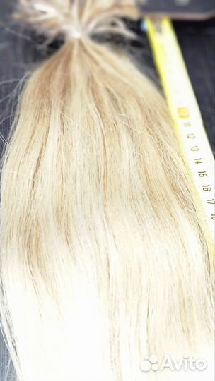 Волосы для наращивания блонд