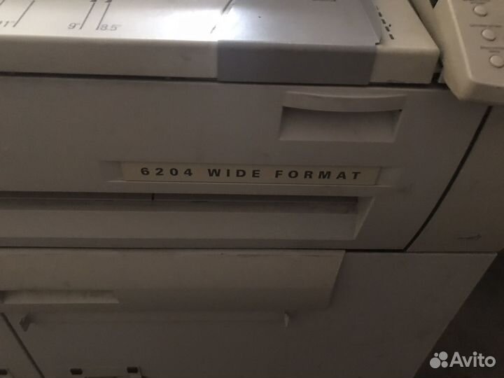 Xerox 6204 wide format