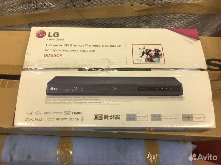 Blu-ray плеер LG BD650K с караоке идеал