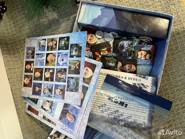 Игра настольная холодное сердце эльза