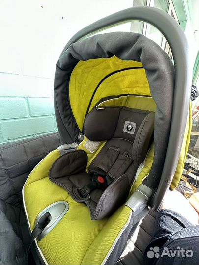 Автолюлька peg perego с базой isofix