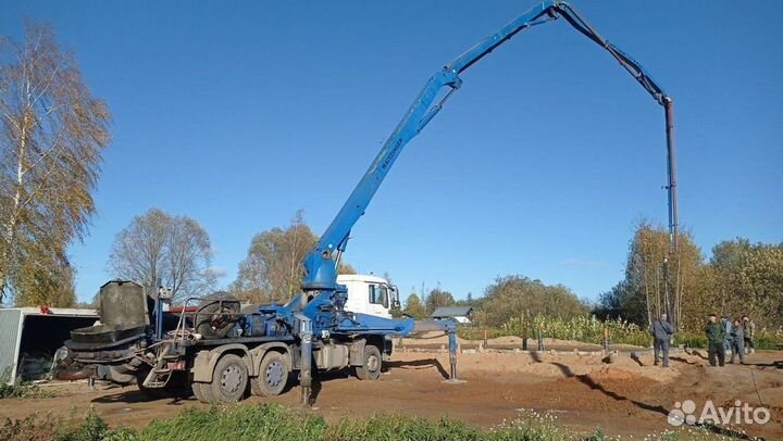 Бетон и бетононасос от пpоизвoдителя