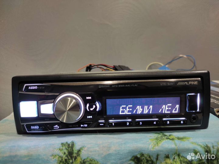 Процессорная Магнитола с блютуз alpine ute 92bt