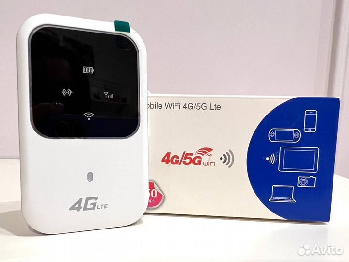 Wifi роутер 4g LTE модем карманный портативный